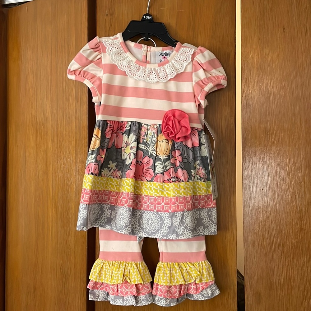 Ruffled Baby Girl Outfit